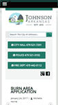 Mobile Screenshot of cityofjohnson.com